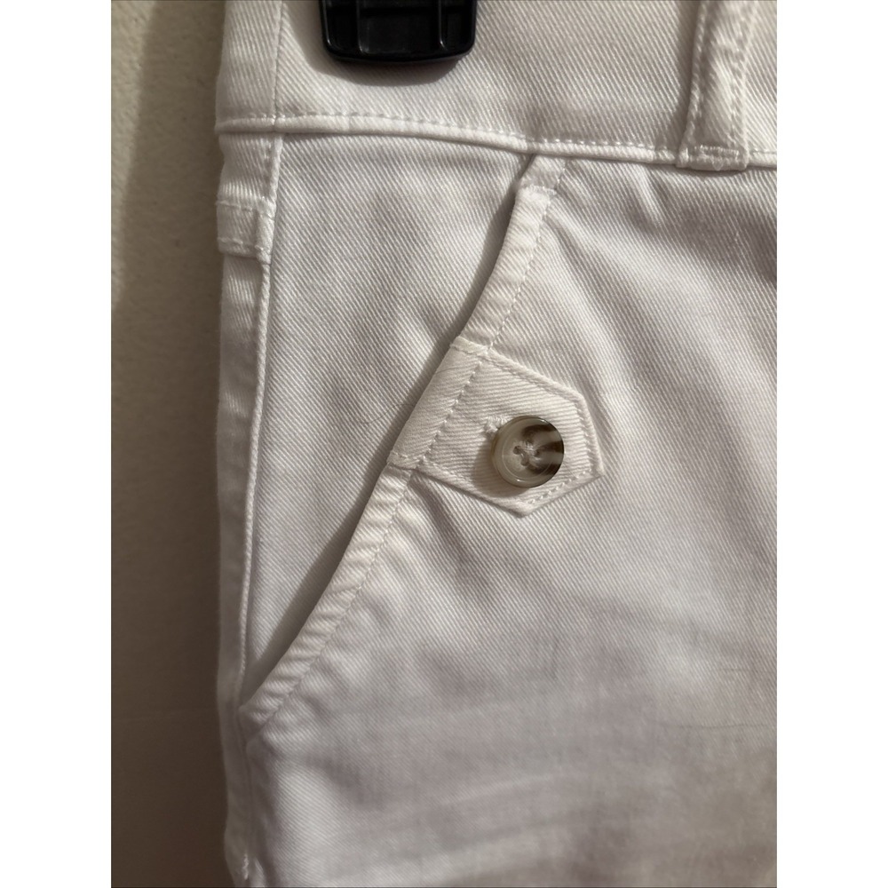 Spanx Pants Women's S White Crop Capri Stretch Front & Back Pockets Stretchy - Picture 2 of 9